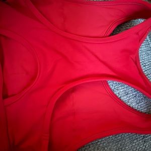 Red Peloton USA Sports Bra new W/O tags